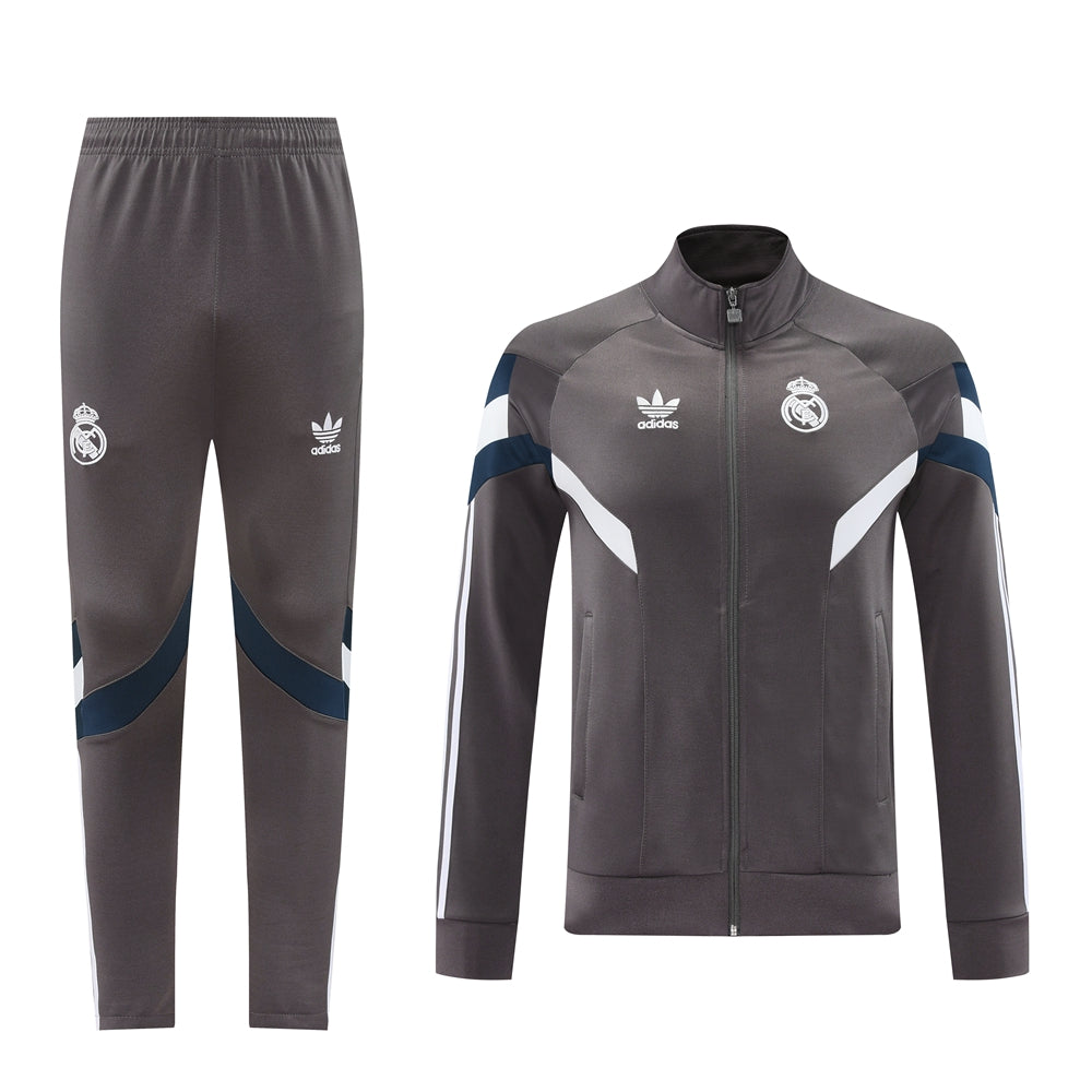 Real Madrid Fato de Treino - Zip Completo