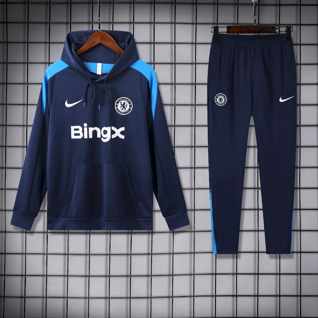 Chelsea Fato de Treino 2024 - Algodão com capuz