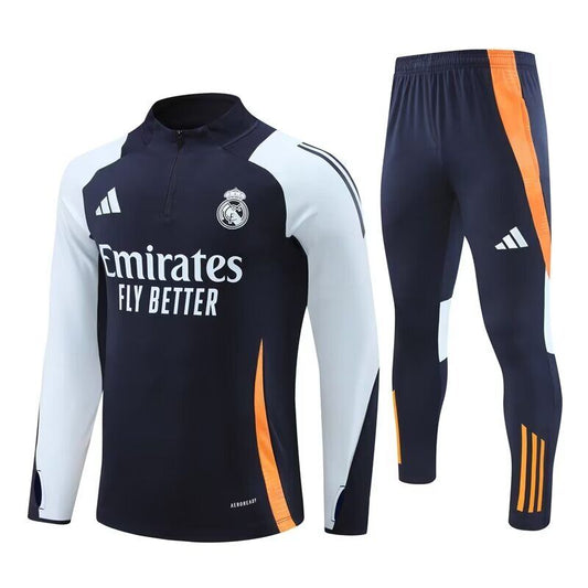 Real Madrid 2024 Tracksuit - 1/2 Zip