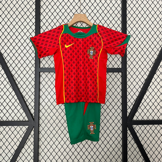 Equipación retro de Portugal para niños 2004_Stock