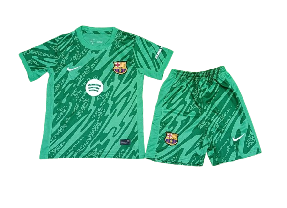 FC BCN Kids Goalkeeper Kit 2024-25