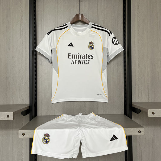 Real Madrid Kit Criança 2025-26