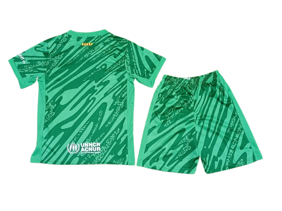 FC BCN Kids Goalkeeper Kit 2024-25
