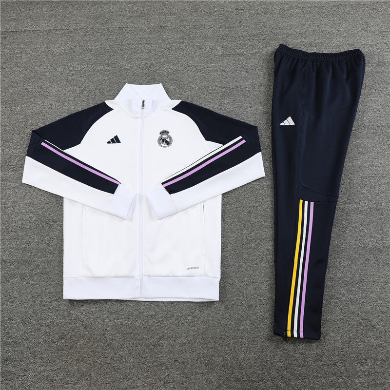 Real Madrid Fato de Treino - Zip Completo