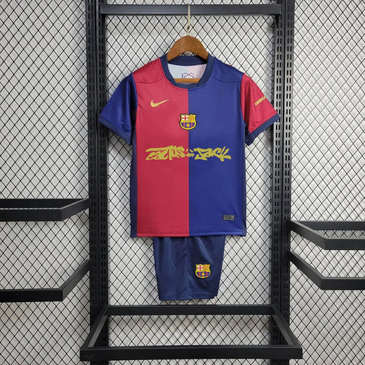 FC BCN Kit Criança Travis Scott 2025-26