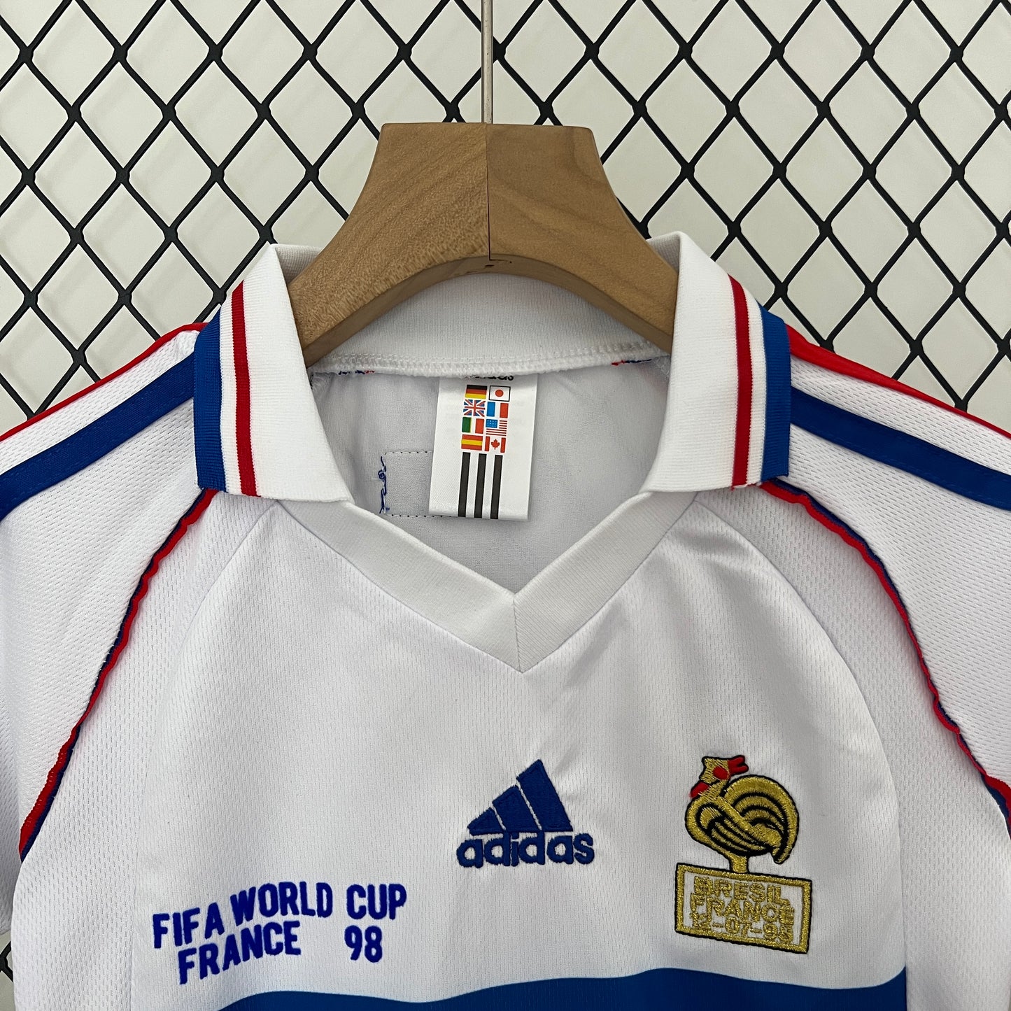 França retro Kit Criança 1998