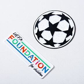Kit de parches de la Liga de Campeones