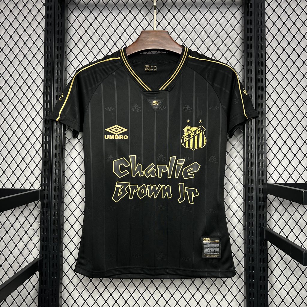 Santos Charlie Brown Jr mulher 2024-25