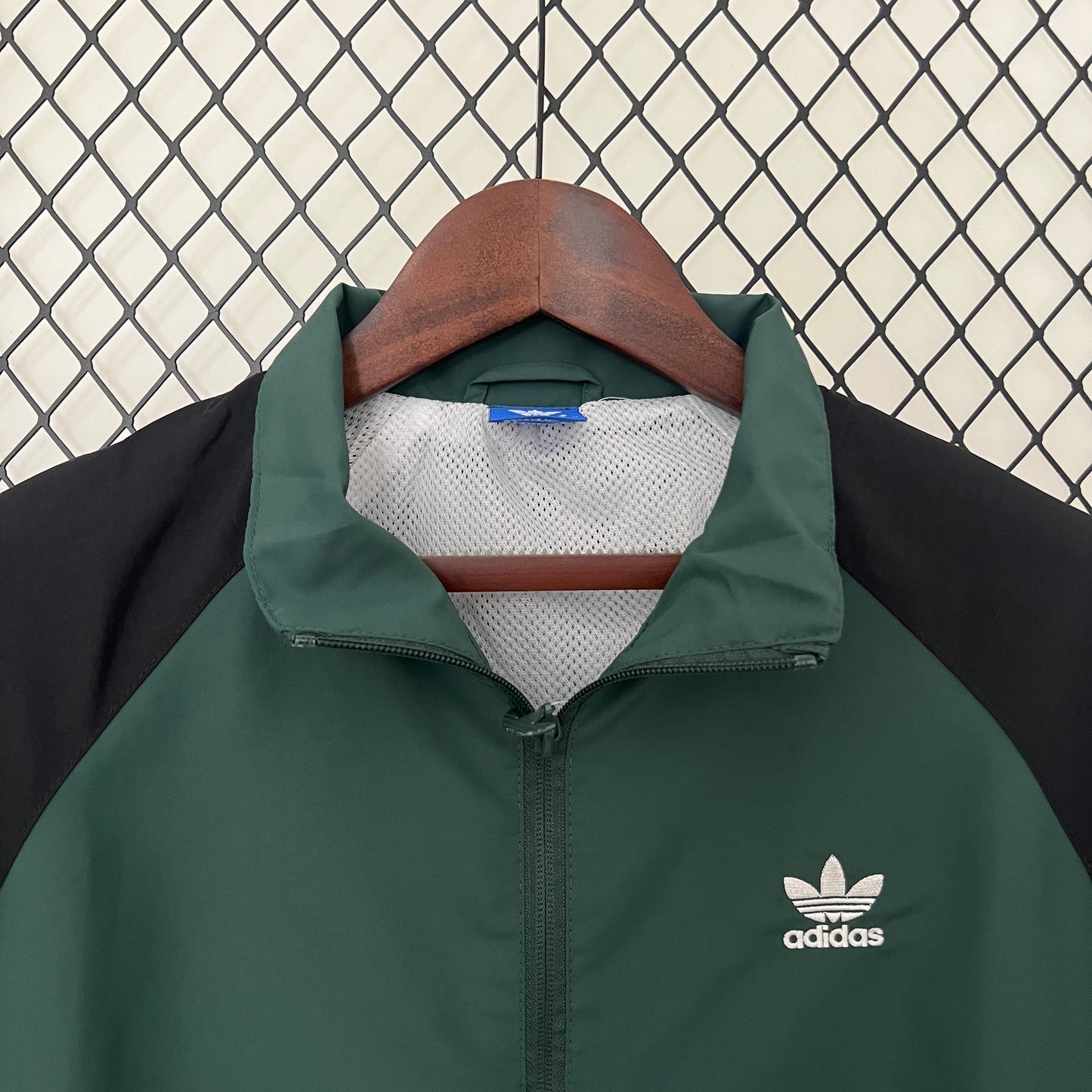 Adidas 2024 Jacket - Black/Green