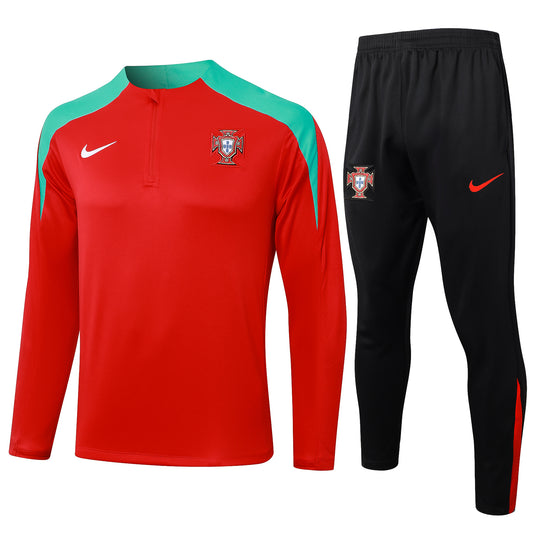 Portugal Euro 2024 Tracksuit - 1/2 Zip