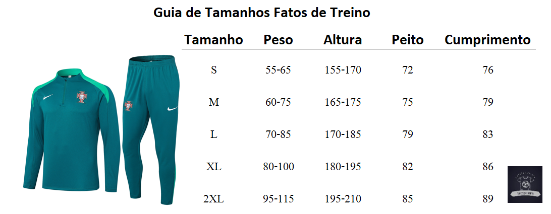 Portugal Euro 2024 Tracksuit - 1/2 Zip