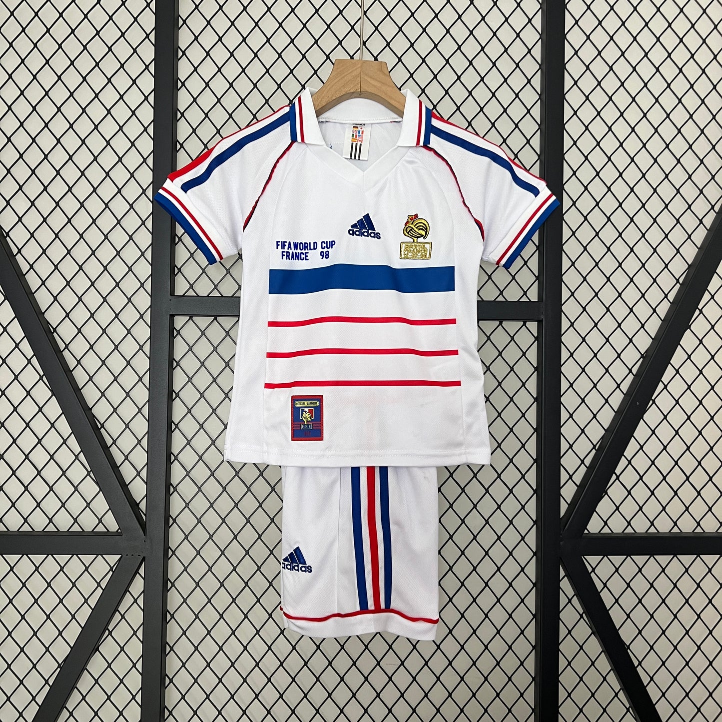 França retro Kit Criança 1998