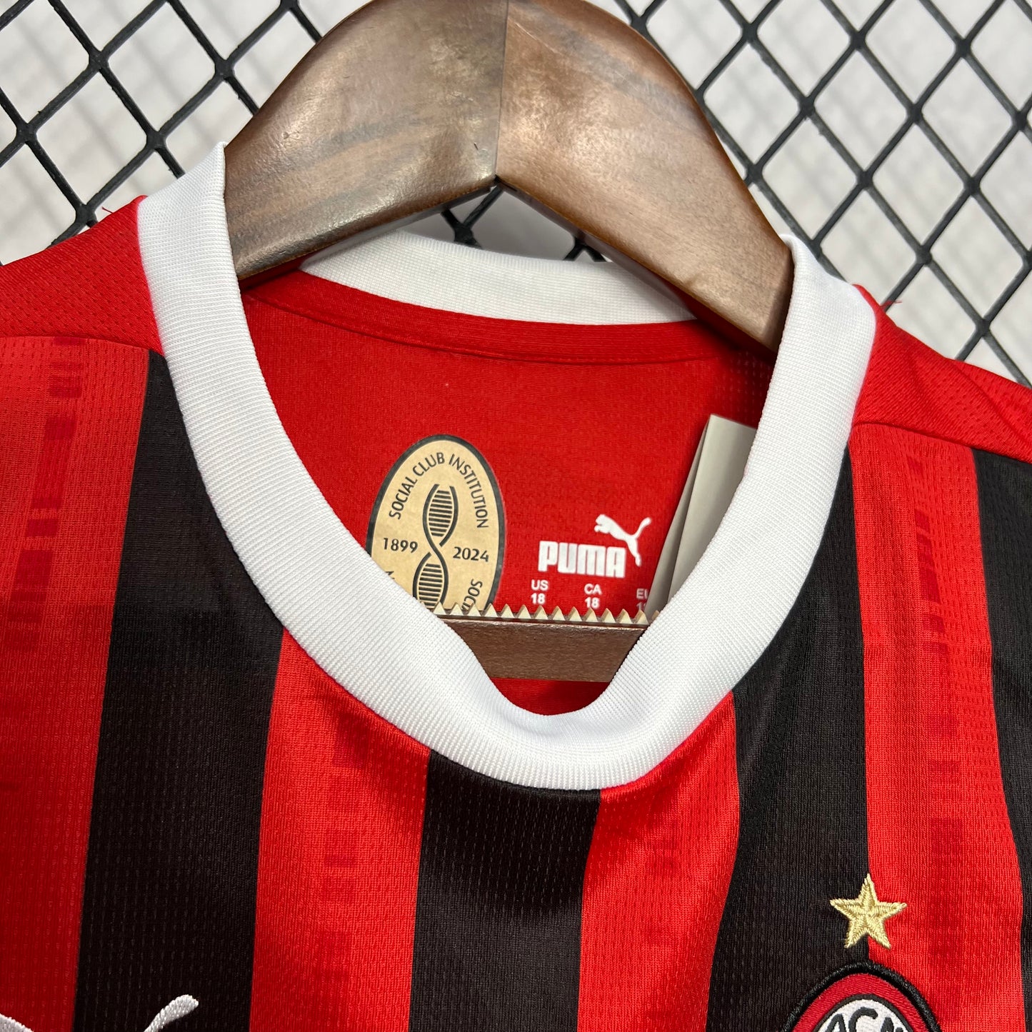 Equipación infantil AC Milan 2024-25