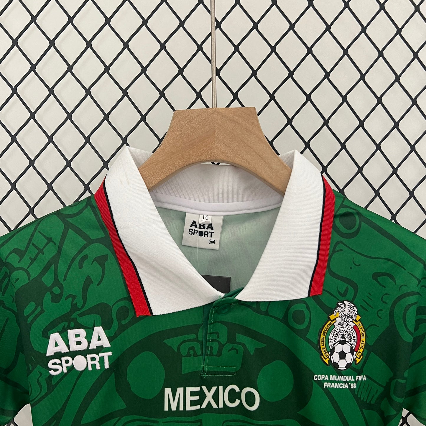 México retro Kit Criança 1998