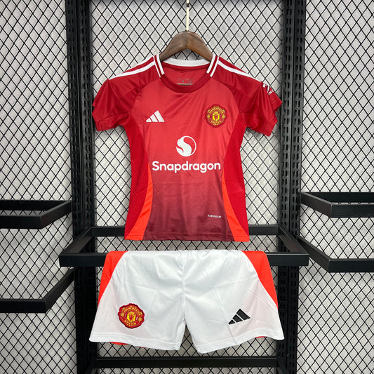 Man United Kit Criança 2024-25