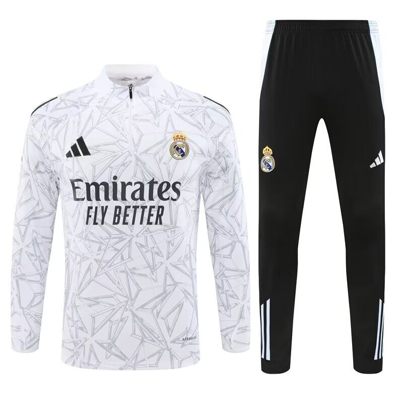 Real Madrid 2024 Tracksuit - 1/2 Zip